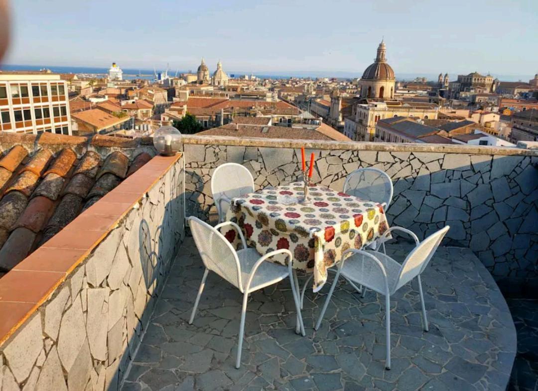 Ferienwohnung Catania Sicula Folk Exterior foto